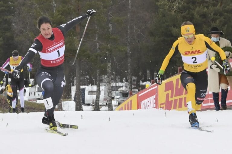 Lina Korsgren spurtvann Tjejvasan