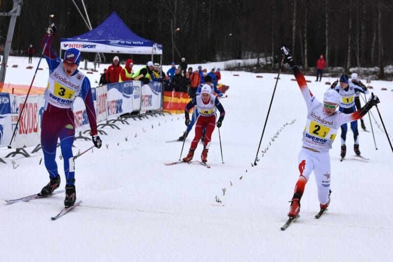 Härlig kamp på sprinttävlingarna under USM