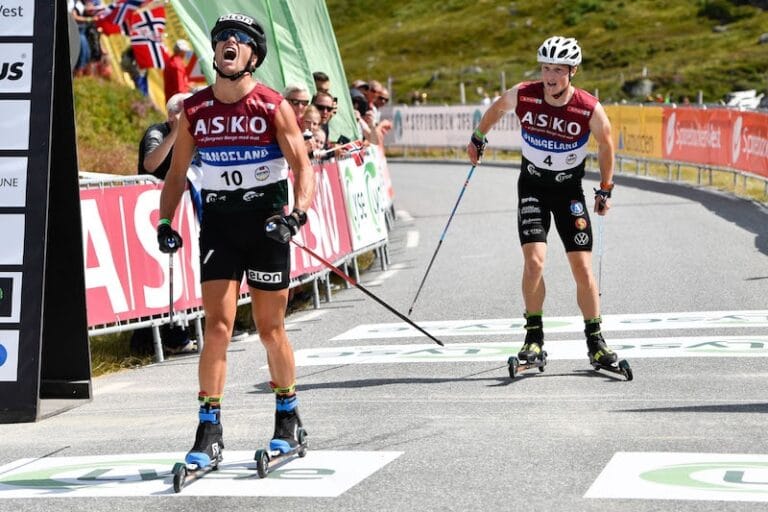 Jens Burman tvåa på Lysebotn Opp