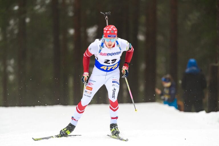 Malte Stefansson in i första skidskyttetruppen