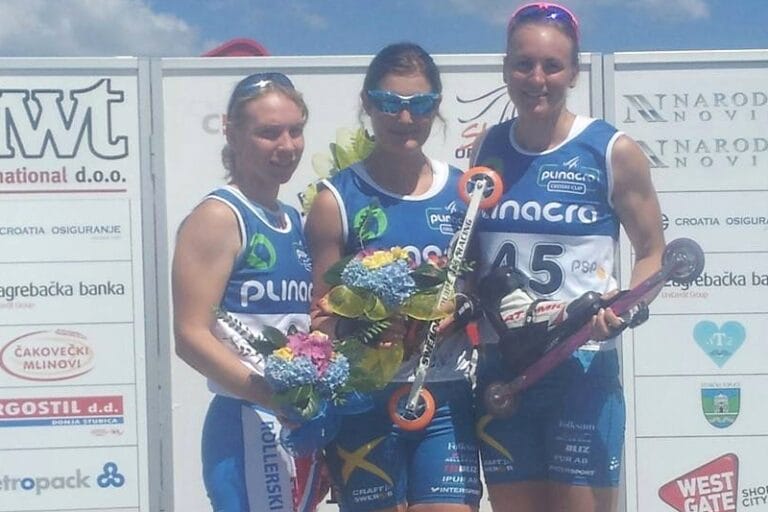Marika etta och Linn trea på världscupen