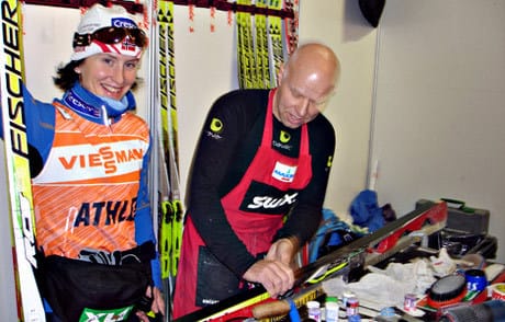 Perry Olsson klar för längdlandslagets vallateam