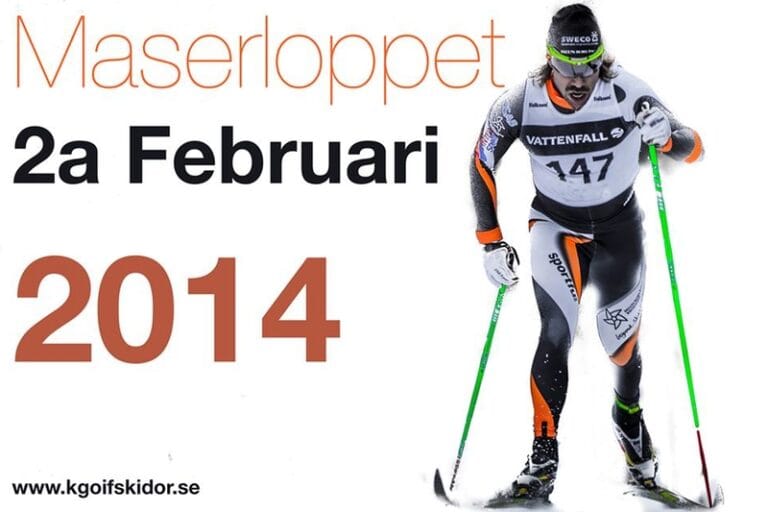 Maserloppet genomförs på söndag