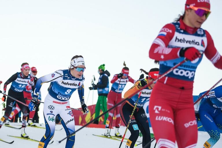 Resultat Tour de Ski fredag 8 januari – 10 km masstart klassisk stil damer