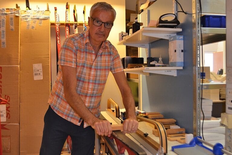 Skimateria utmanar på glidfronten