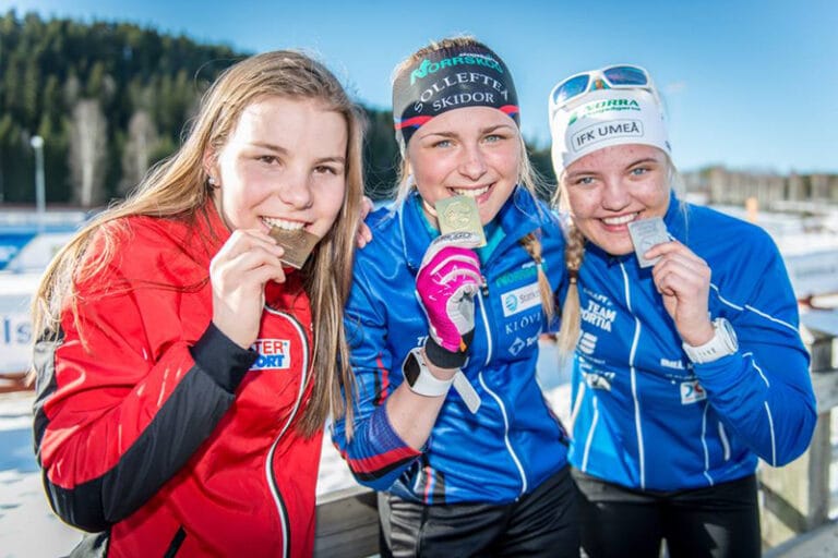 Officiella resultat JSM skiathlon