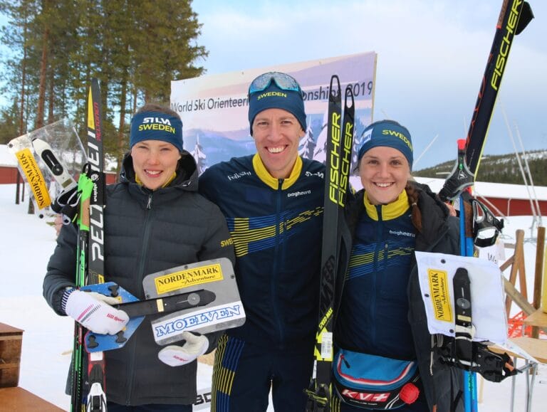 Guld, guld och silver till Sverige på VM-sprinten
