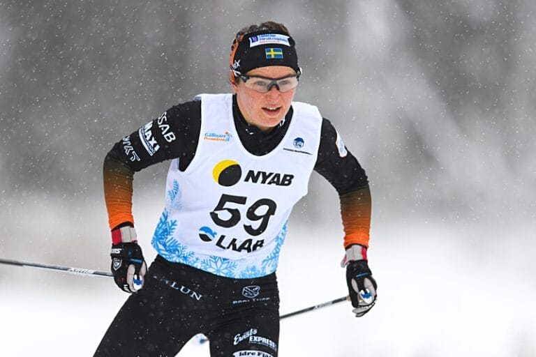 Molander Kristiansen nära pallen i Finland