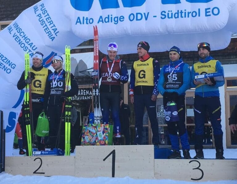 Modin på pallen i vinterns världscupdebut