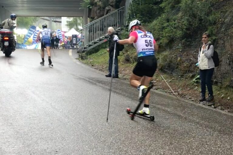 Skandal med rullskidorna på VM i Italien