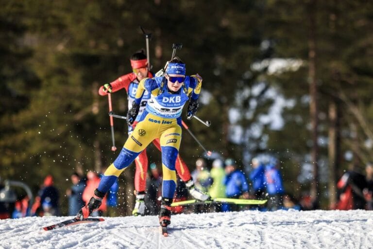 Svenskor i pallkamp på sprinten i IBU-cupen