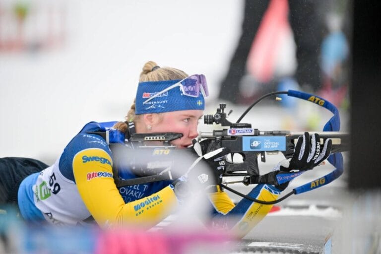 Svenskan tangerade säsongens bästa resultat på EM-distansen
