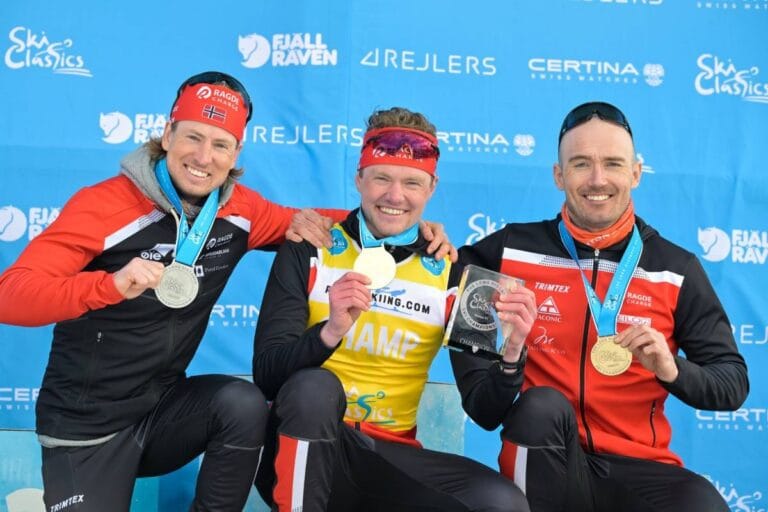 Helnorsk pall på herrsidan – så stor är norska dominansen historiskt i Ski Classics