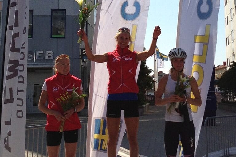 Stark Annika Löfström vann Stockholm Rollerski