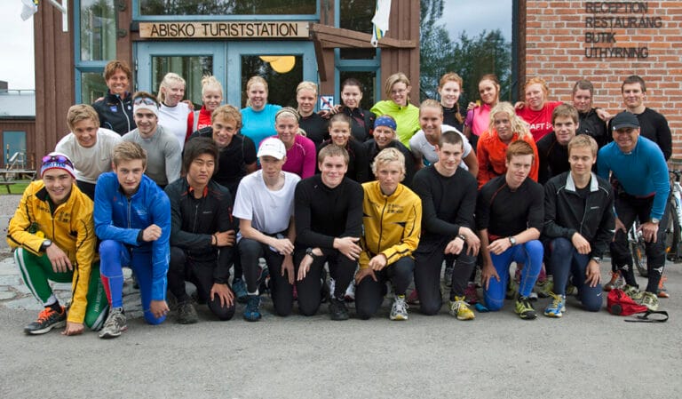 Träning inför internationell publik