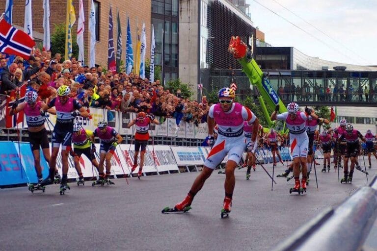Norska segrar i Blinkfestivalens masstart – Sömskar fyra