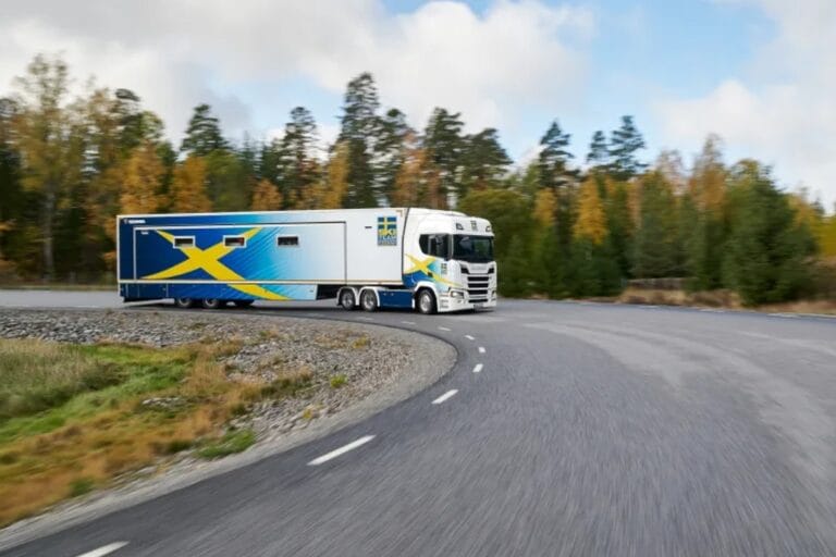 Ny Scania till svenska längdlandslaget