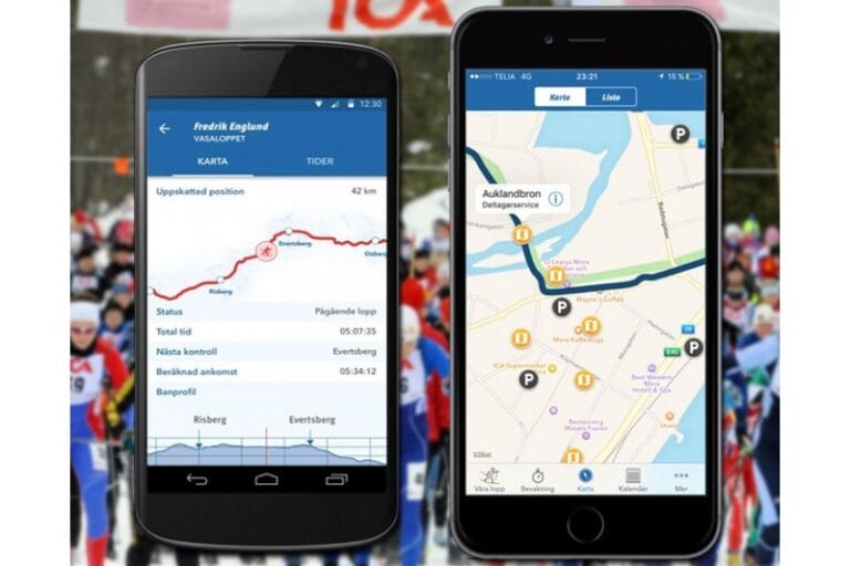 Följ dina vänner i Vasaloppets nya app