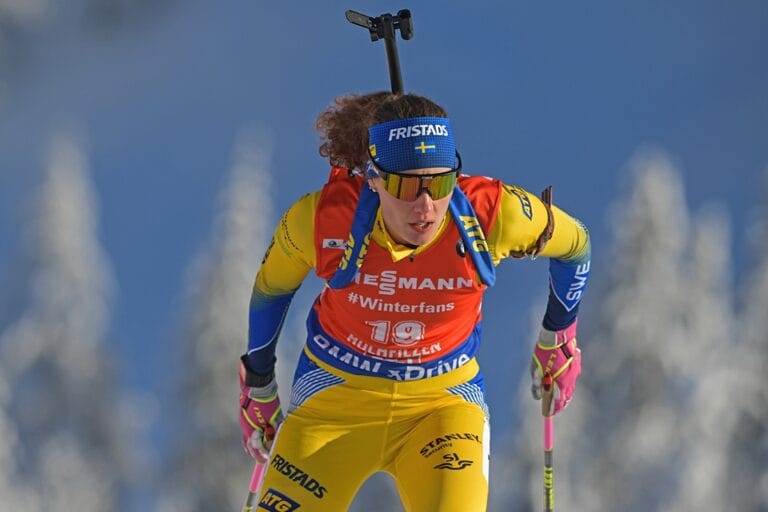 Hanna Öberg fin sexa i Nove Mesto