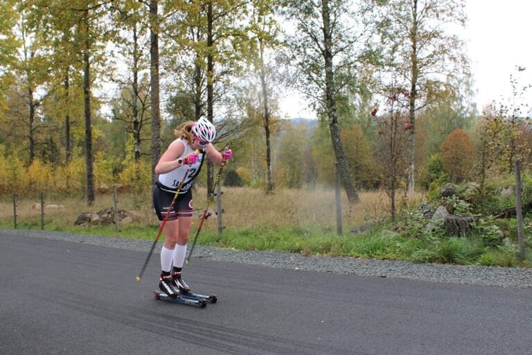 Hansson och Slättengren vann Lövhult Rollerski Marathon