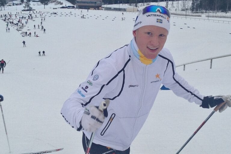 Oskar Svensson femma i JVM-sprinten