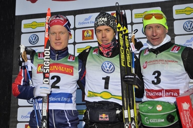 Ymnigt snöfall stoppade inte Marcus Hellner