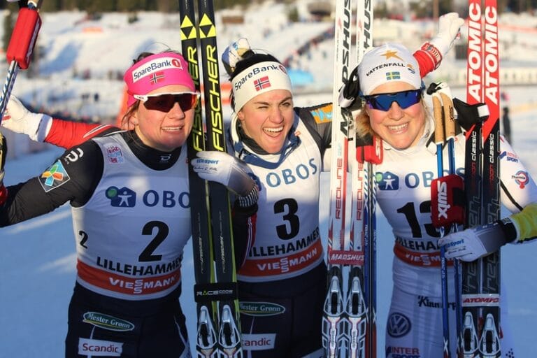 Hanna Falk fin trea i Lillehammer