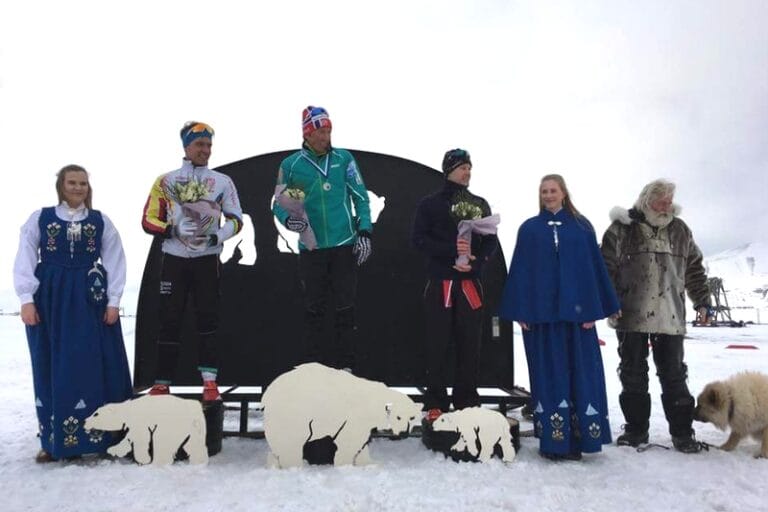 Bergengren tvåa efter Iversen på Svalbard