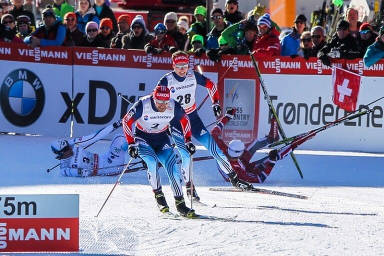 Dagens svenska skidhjälte på fall