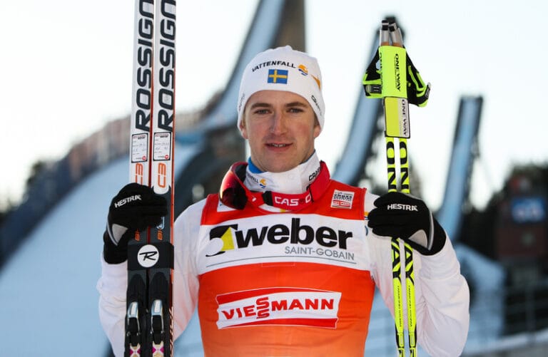 Teodor höll undan för Emil på upploppet