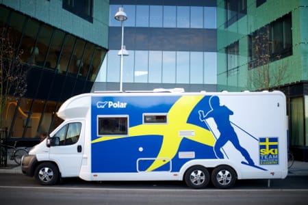 Ny husbil en fördel för landslaget