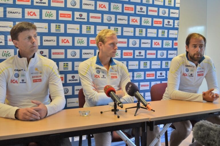 Daniel glad att vara tillbaka med landslagskompisarna