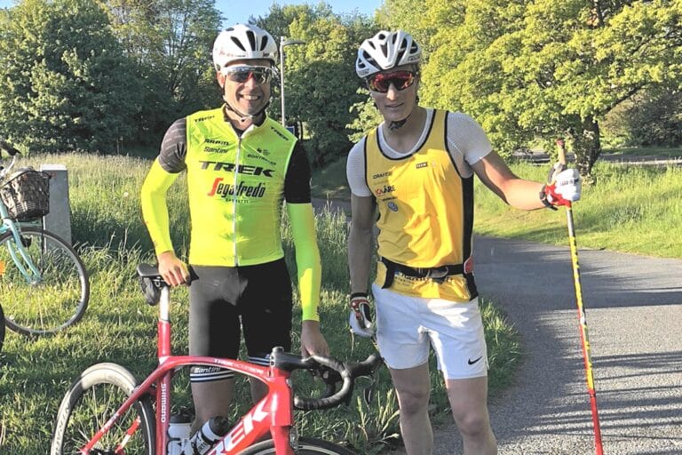 Cykeltränare Reck ett av Team Ramuddens vapen