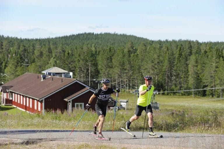 Multibanan tar form i Orsa Grönklitt