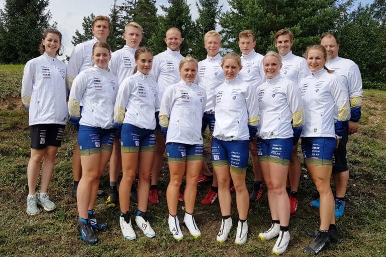 Rullskidlandslaget på plats i Madona
