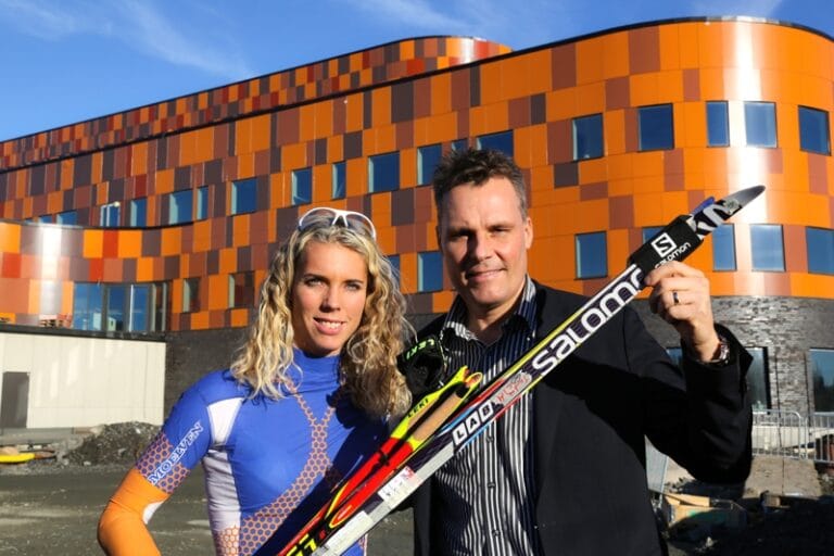 Sandra Hansson blir ambassadör för inomhusarena