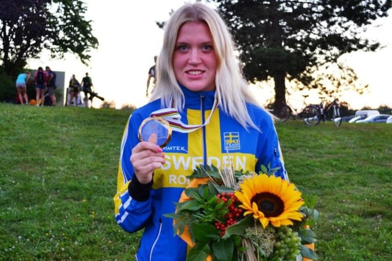 Sara avslutade rullskid-VM med ett andra guld