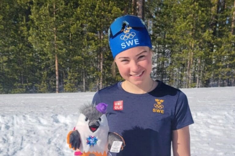 Sara Andersson tog guld på ungdoms-OS