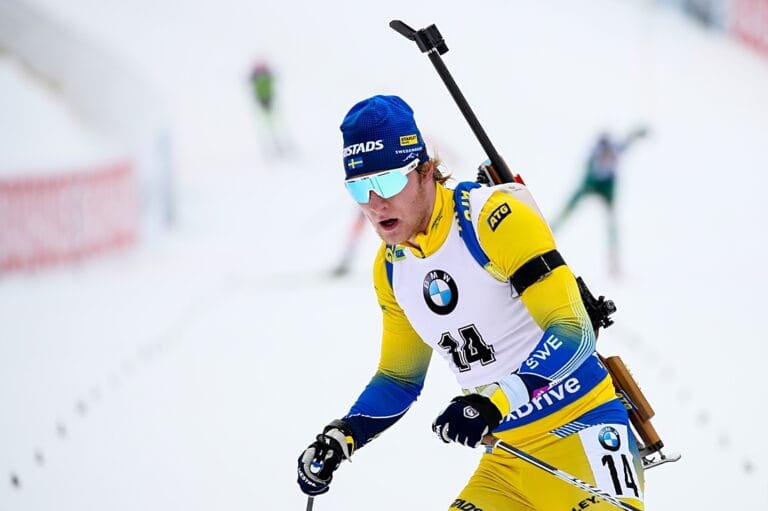 Sverige femma på herrstafetten i Oberhof