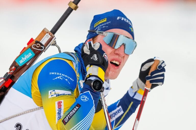 Samuelsson sexa i skidskyttepremiären