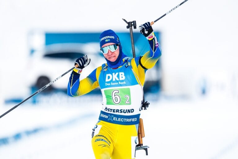 Samuelsson avgjorde till svensk seger i Östersund