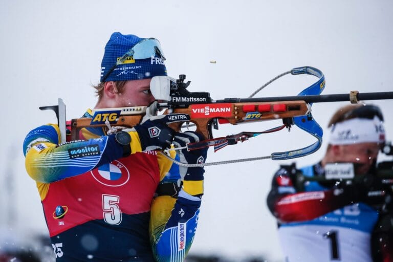 Samuelsson förde Sverige till stafettseger