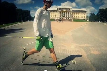 Video: Sindre Wiig Nordby på rullskidor som ingen annan