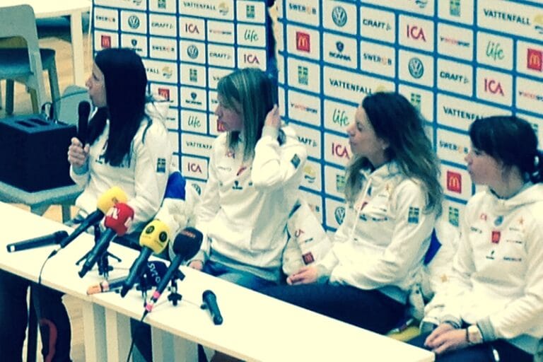 Kalla, Bleckur, Rydqvist och Wikén kör skiathlon