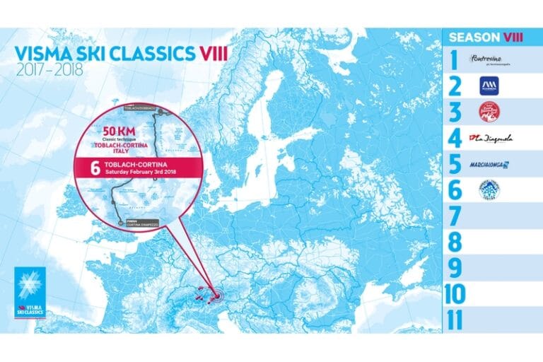 Toblach – Cortina avslutar Ski Classics Alp Tour