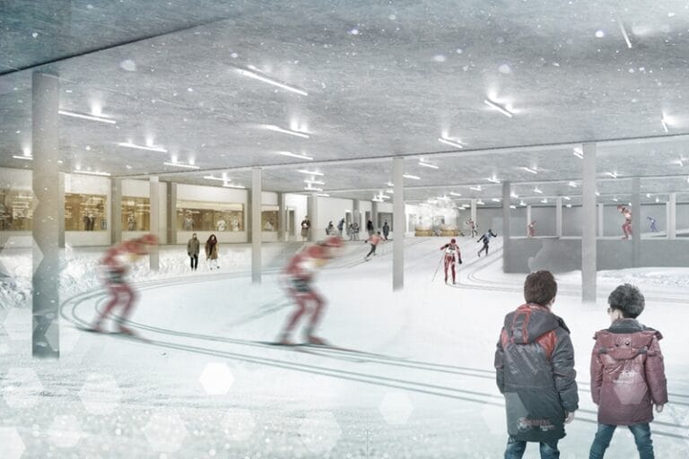 Norgekamp på skidor – inomhus i Göteborg