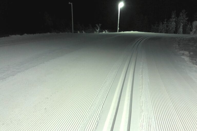 Klart för skidåkning i Tranemo