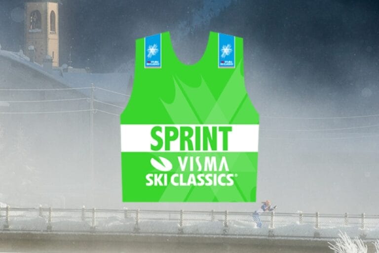 Sprintväst för damåkarna i Ski Classics