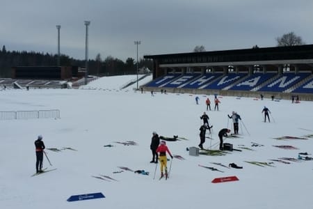 Avspänt inför cupfinalen i Otepää