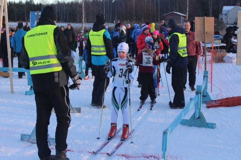 Bollnässkidan på 750 meter lång slinga